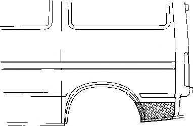 VAN WEZEL 1896134 -  Боковина